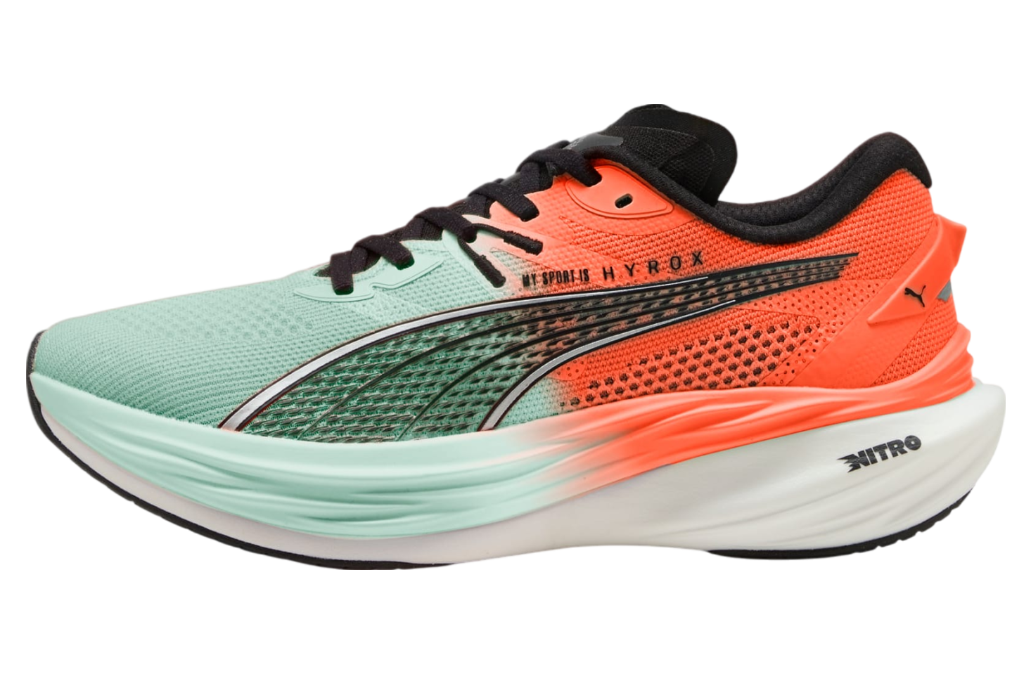 Puma X Hyrox Deviate Nitro 3 Glowing Red / Mint Melt