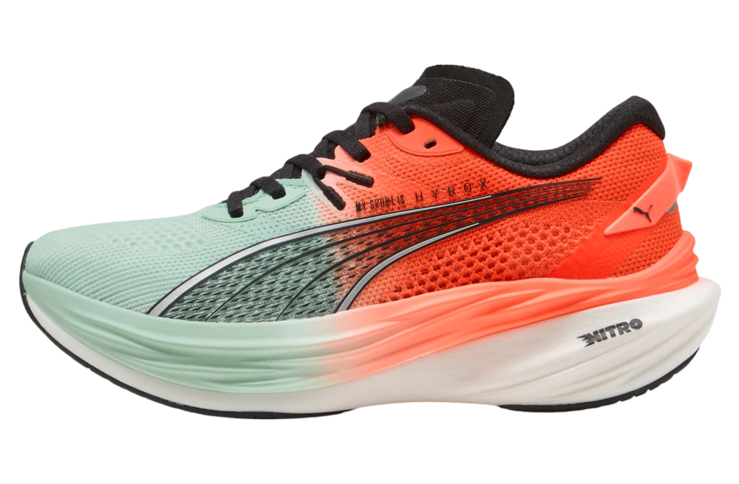 Puma X Hyrox Deviate Nitro 3 Wmns Mint Melt / Glowing Red