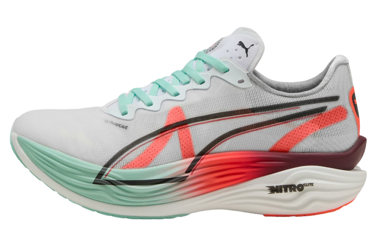 Puma X Hyrox Deviate Nitro Elite 3 Glowing Red / White
