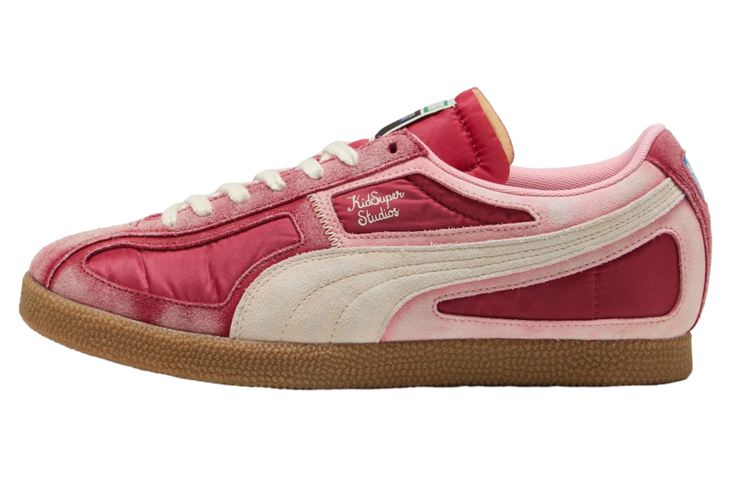 Puma x Kidsuper Brasil Panels Dark Crimson / Alpine Snow