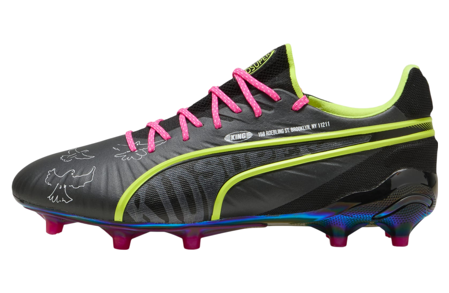 Puma X Kidsuper King Ultimate Black / Electric Lime