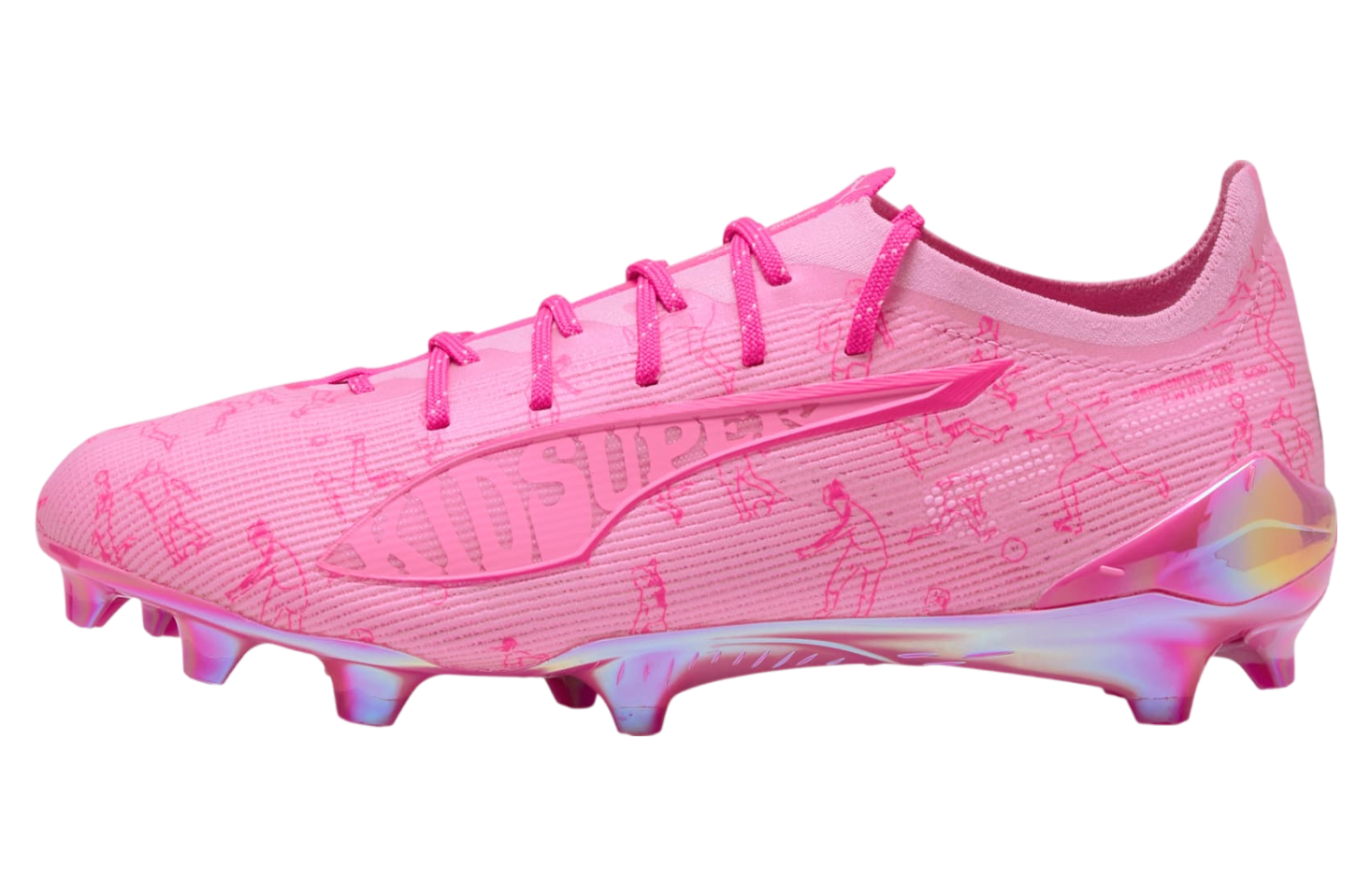 Puma X Kidsuper Ultra 5 Ultimate Pink Lilac / Fast Pink