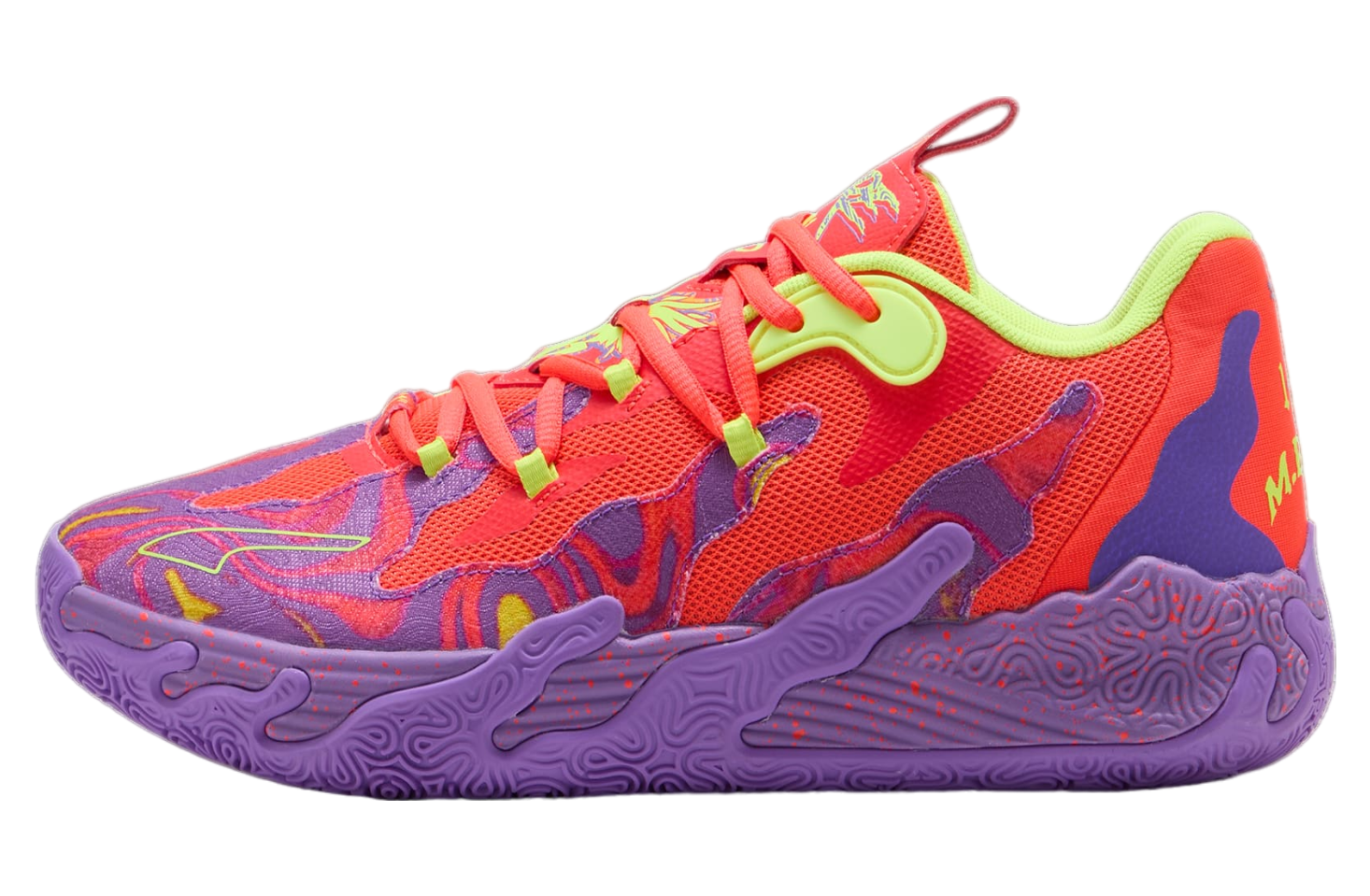 Puma X Lamelo Ball Mb.03 Lo Lava GS Purple Glimmer / Red Blast