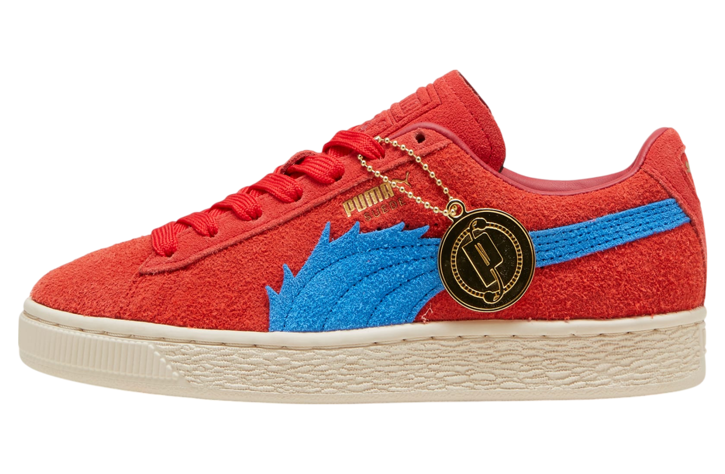 Puma x One Piece Suede Buggy Big Kids For All Time Red / Ultra Blue