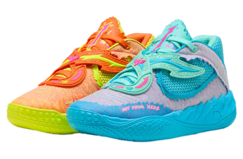 Puma x Rick And Morty Mb.05 Rickie Orange / Electric Peppermint