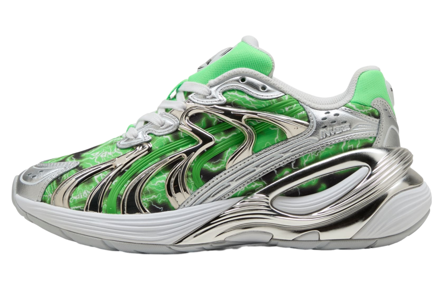 Puma x Ripndip Inverse Silver / Fluro Green Pes