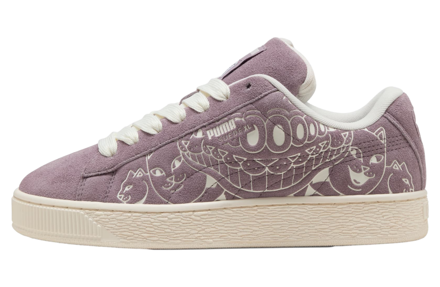 Puma x Ripndip Suede XL Plum Jam / Warm White