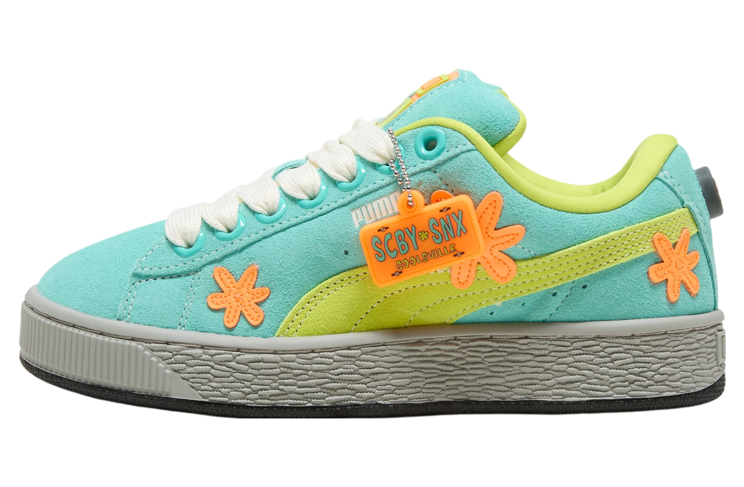 Puma x Scooby-Doo Suede XL Lime Smash / Aquatic