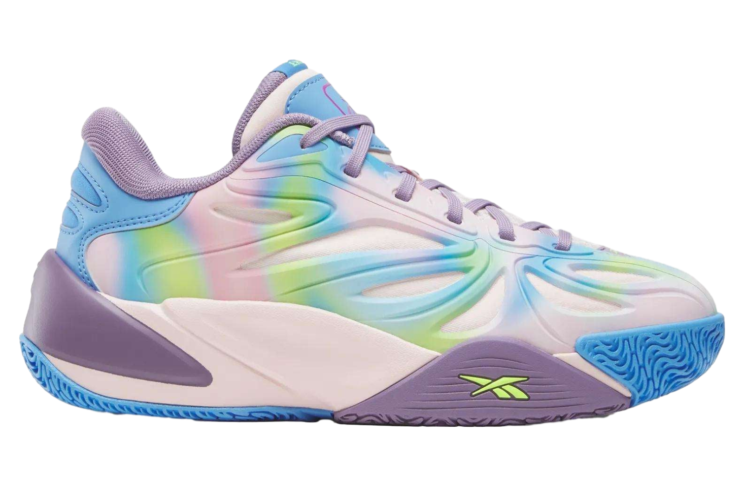 Reebok Angel Reese 1-Big Kids GS Unapologetically Angel: Atomic Aqua / Dream Purple