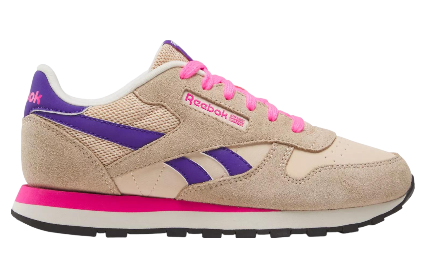 Reebok Classic Leather GS Tapioca / Atomic Pink