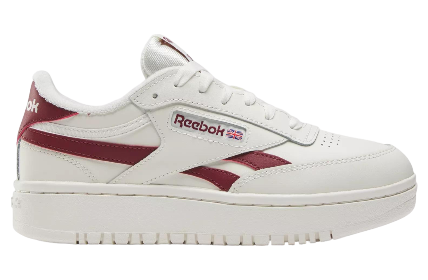 Reebok Club C Double Revenge WMNS Chalk / Classic Burgundy