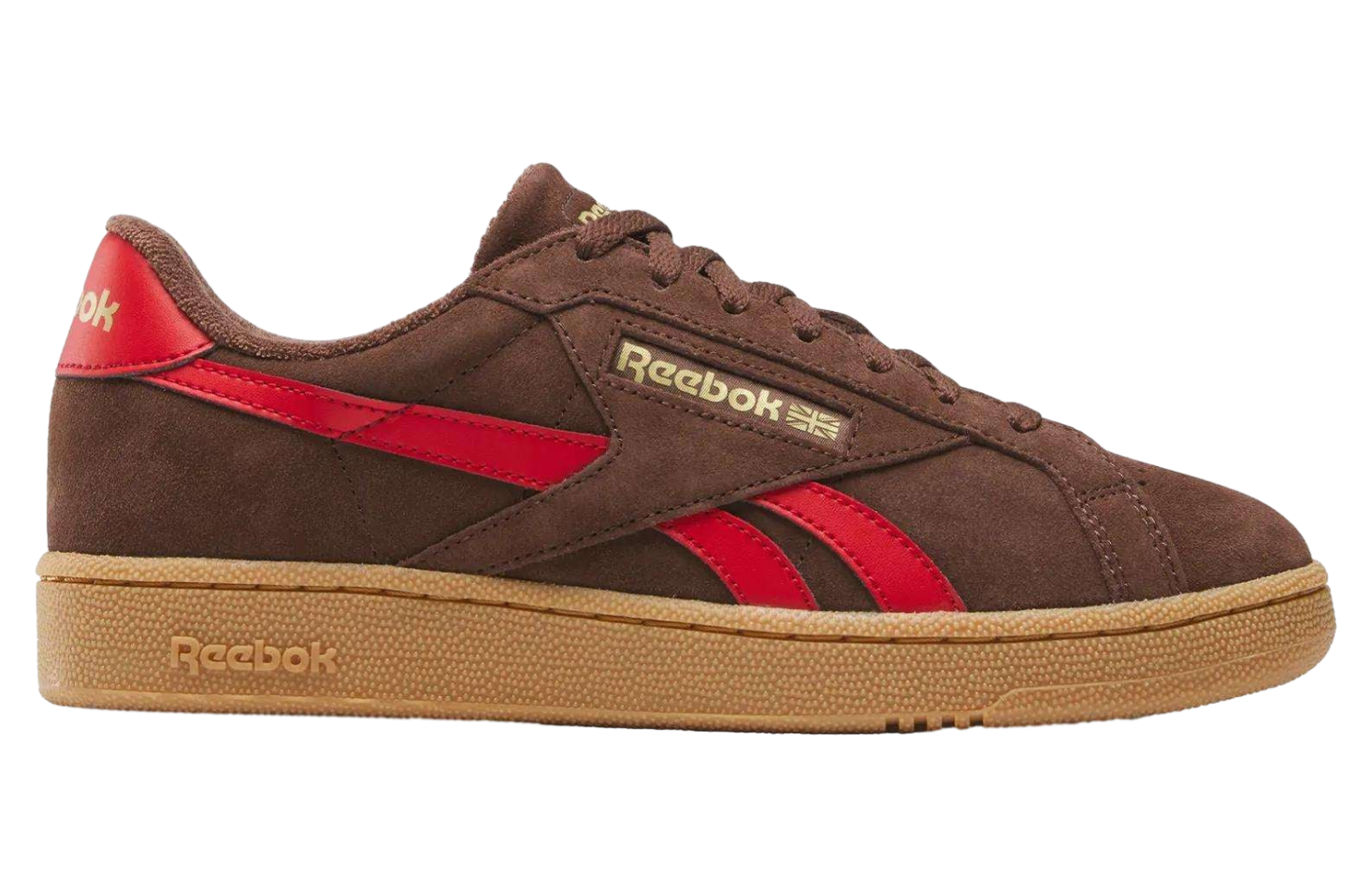 Reebok Club C Grounds UK Campus Brown / Vector Red