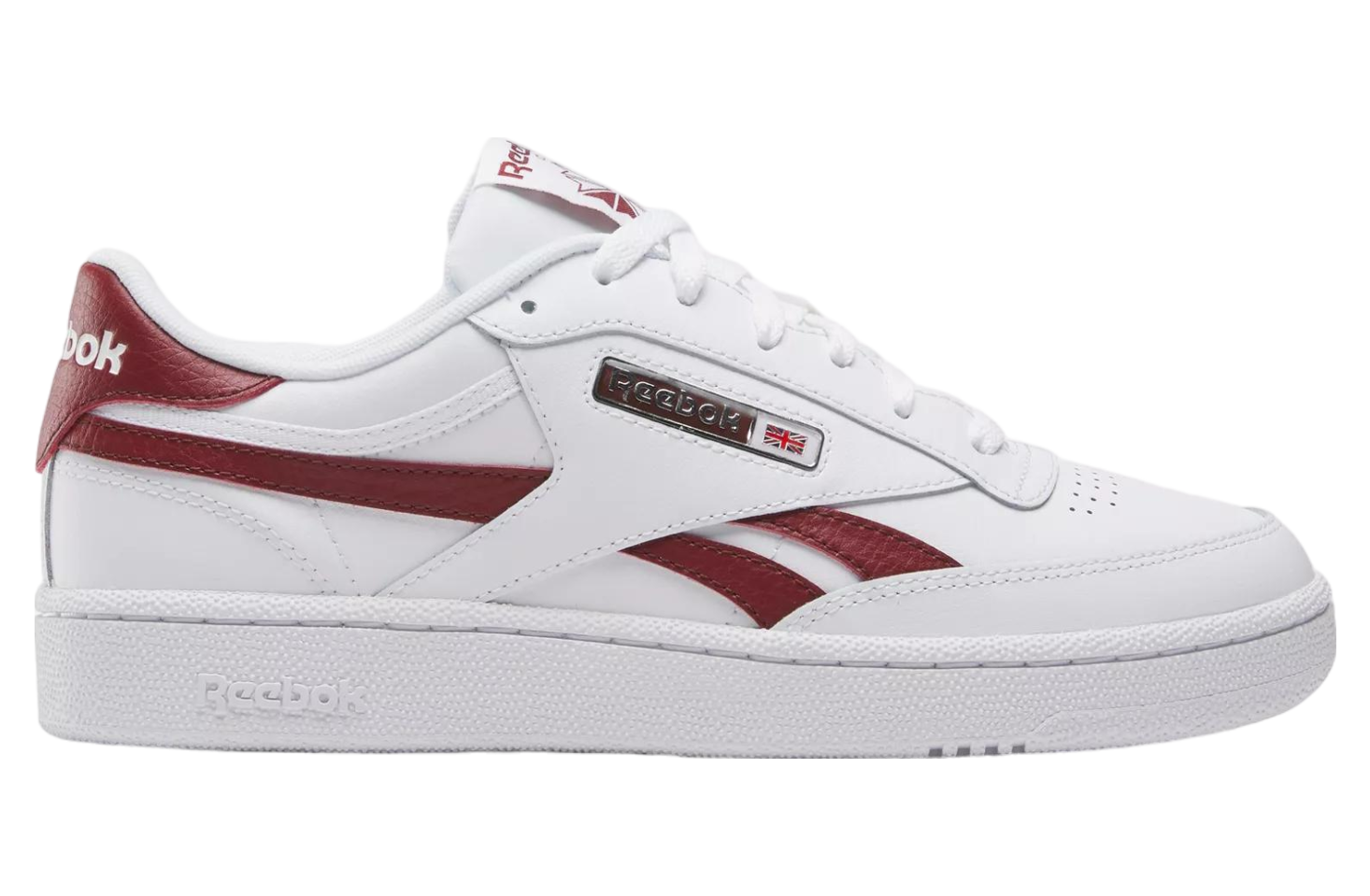 Reebok Club C Revenge White / Rich Maroon