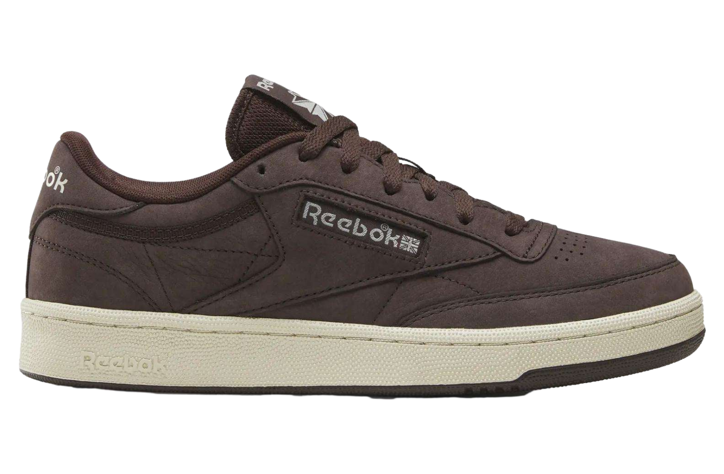 Reebok Mens Club C 85 Dark Brown / Linen