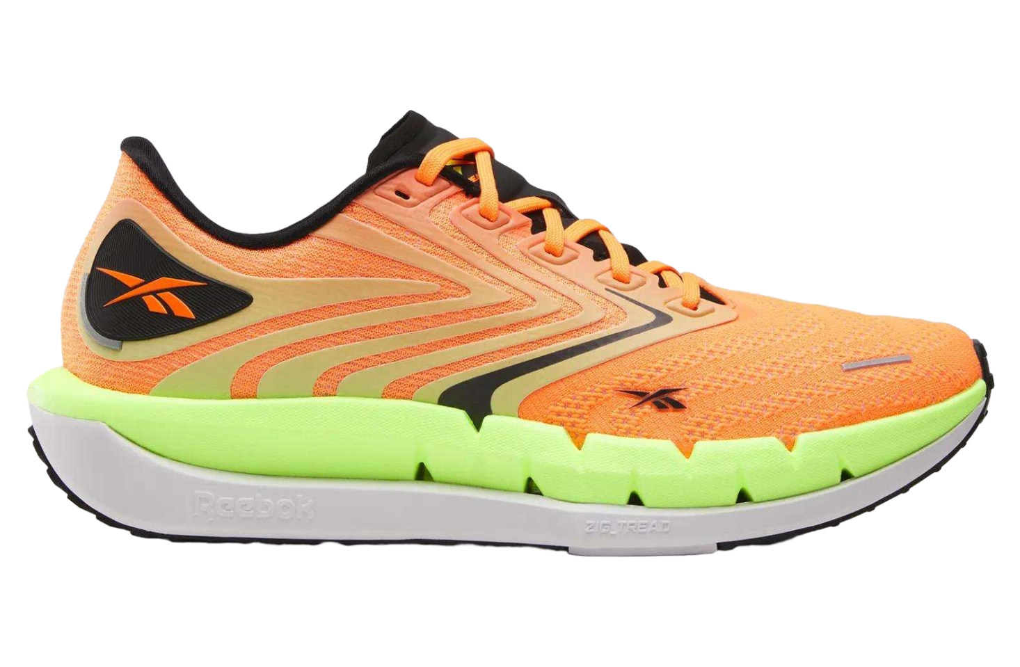 Reebok Mens Floatzig Tread Running Orange / White