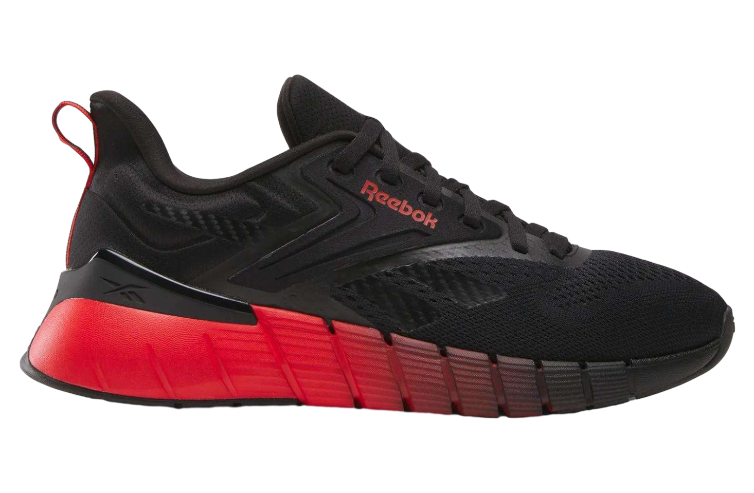 Reebok Mens Nano Gym Training Black / Sport Red