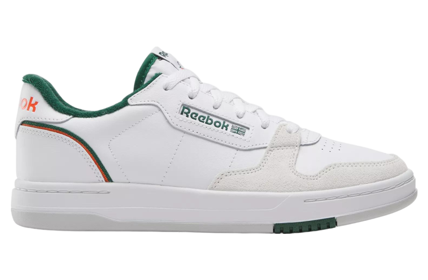 Reebok Phase Court White / Dark Green