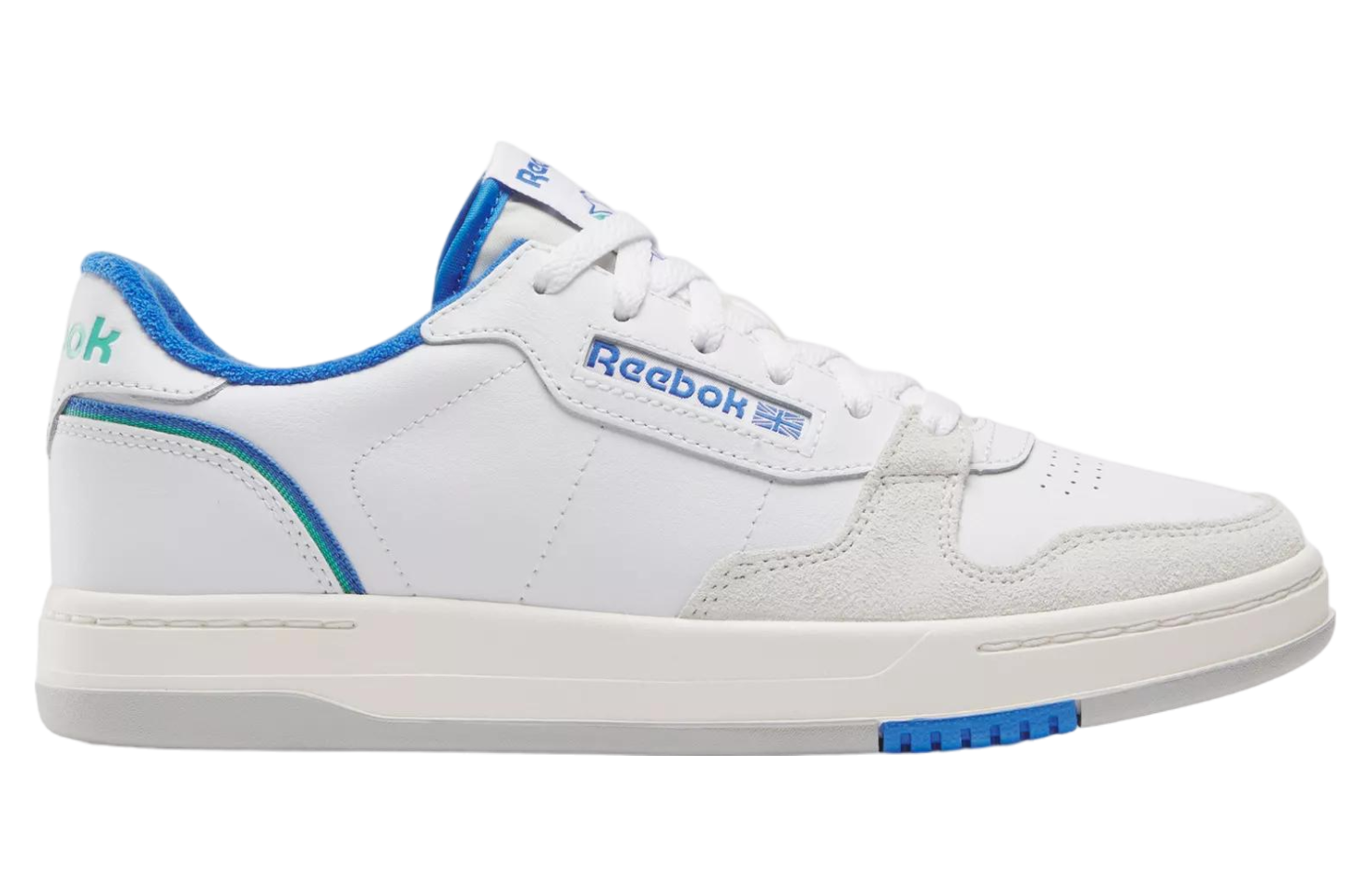 Reebok Phase Court White / Kinetic Blue