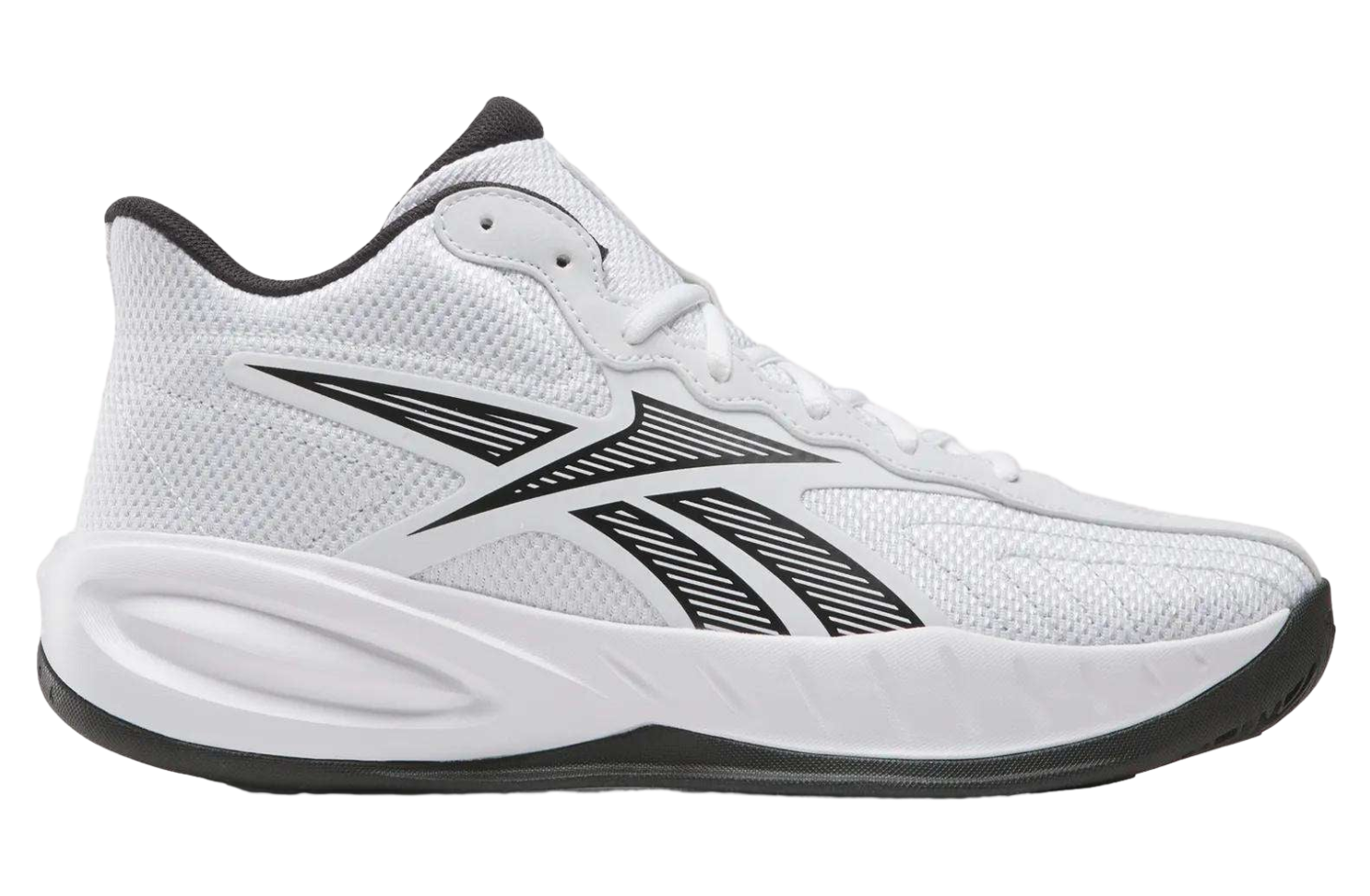 Reebok Press Basketball White / Core Black