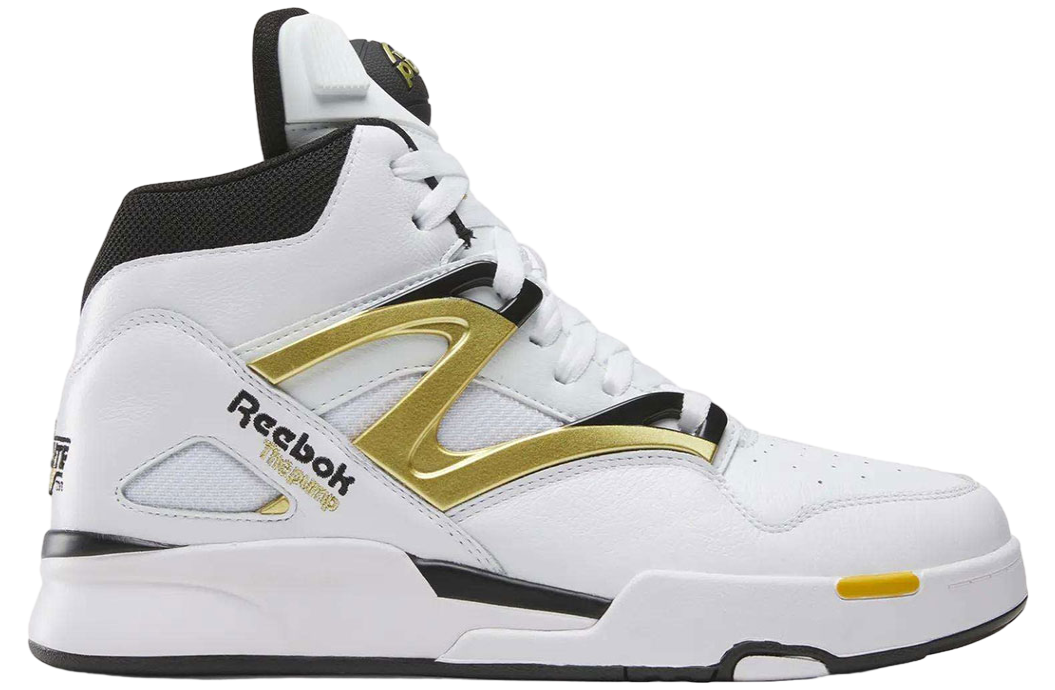 Reebok Pump Omni Zone II White / Metallic Gold