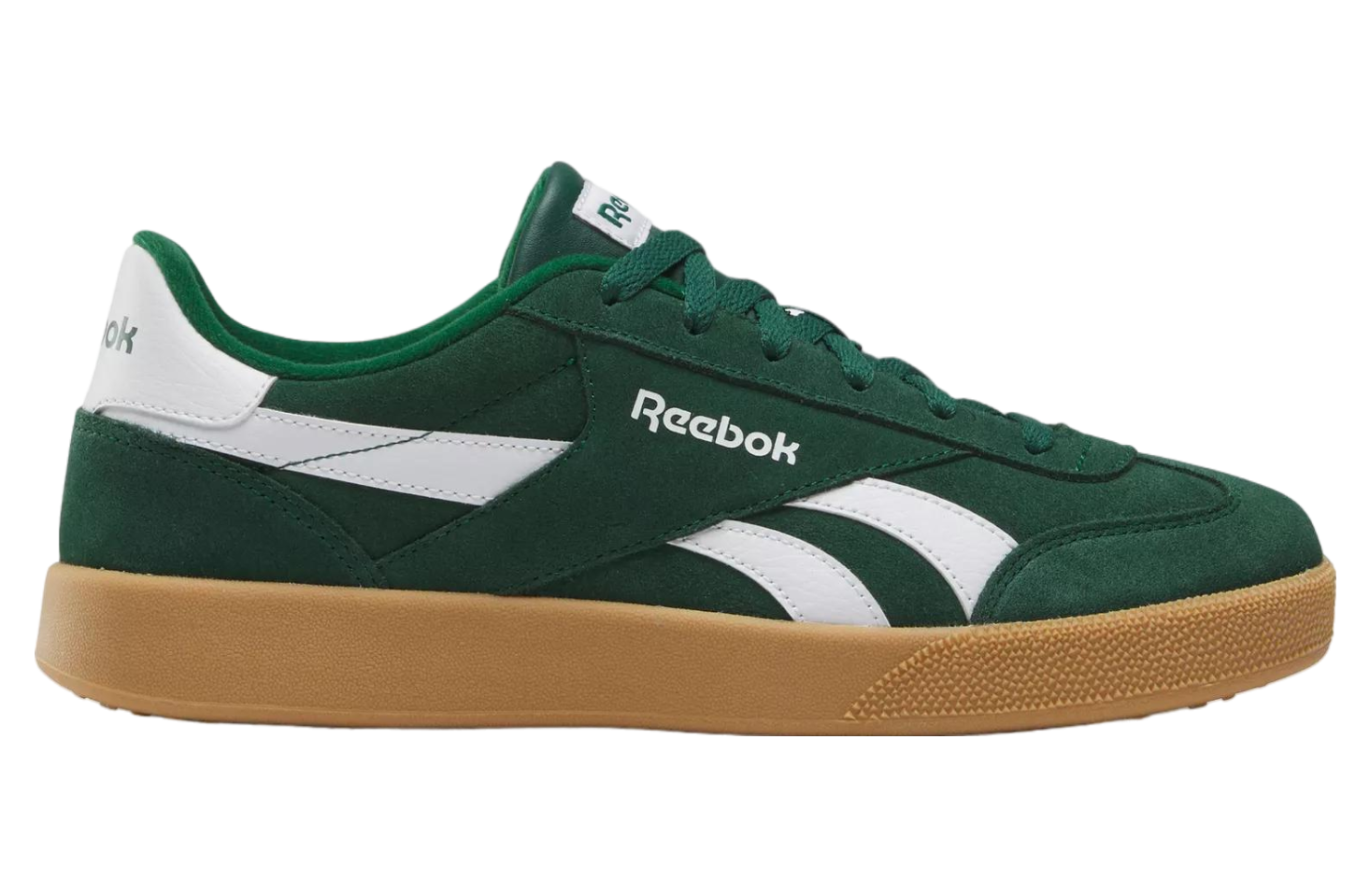 Reebok Smash Edge Dark Green / White