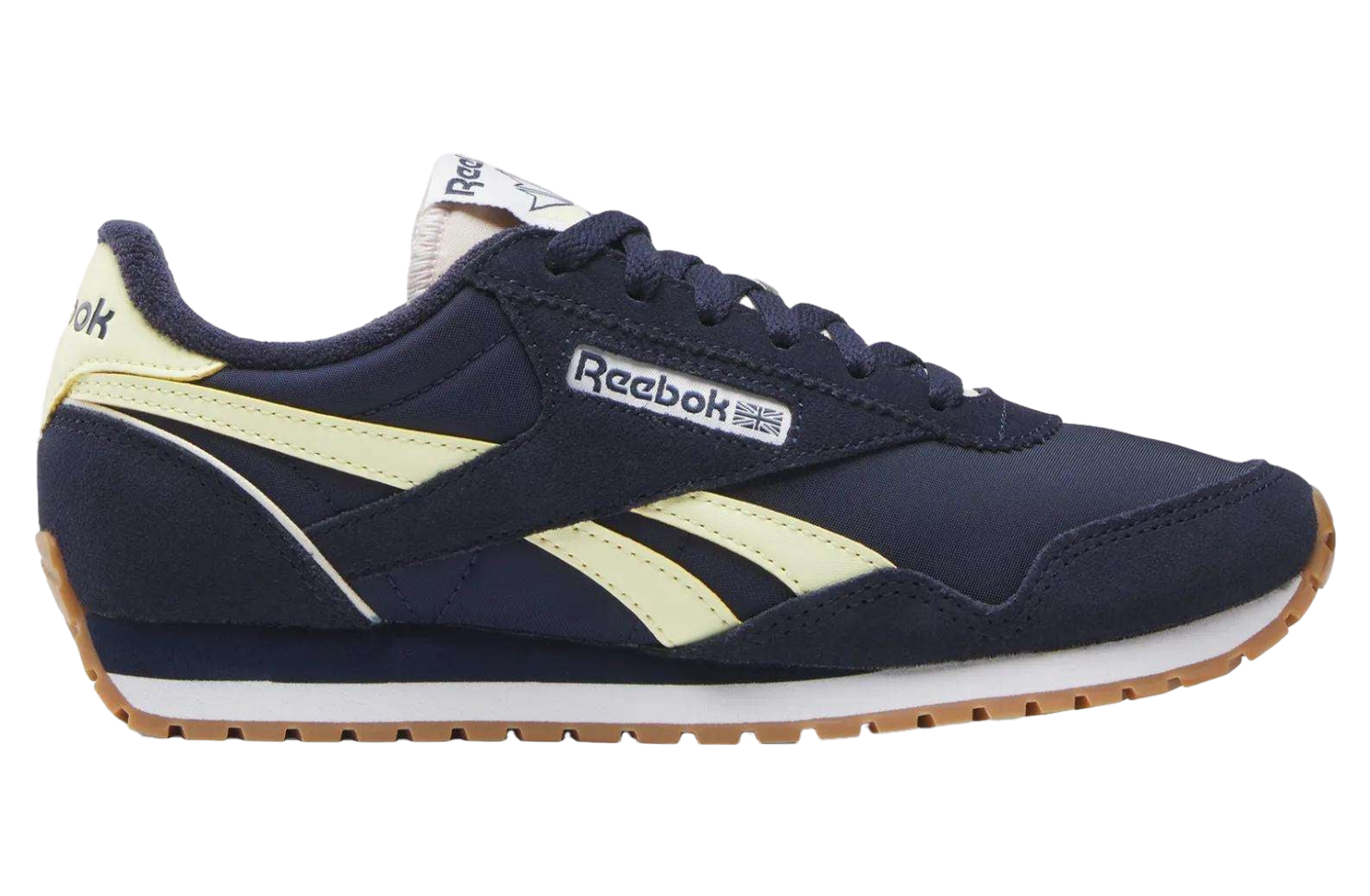 Reebok Womens Classic AZ WMNS Vector Navy / Yellow Haze