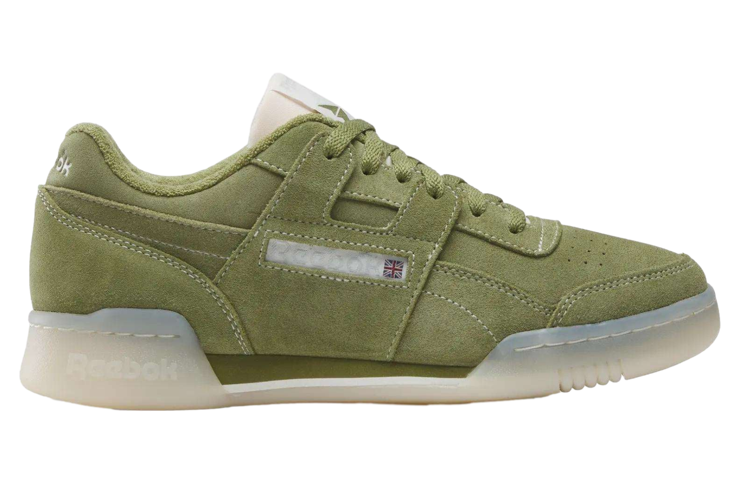 Reebok Workout Plus Grit Green / Chalk