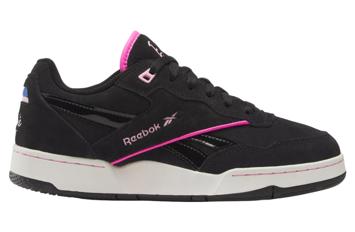 Reebok X Barbie Bb 4000 Ii Black / Pink Paradise