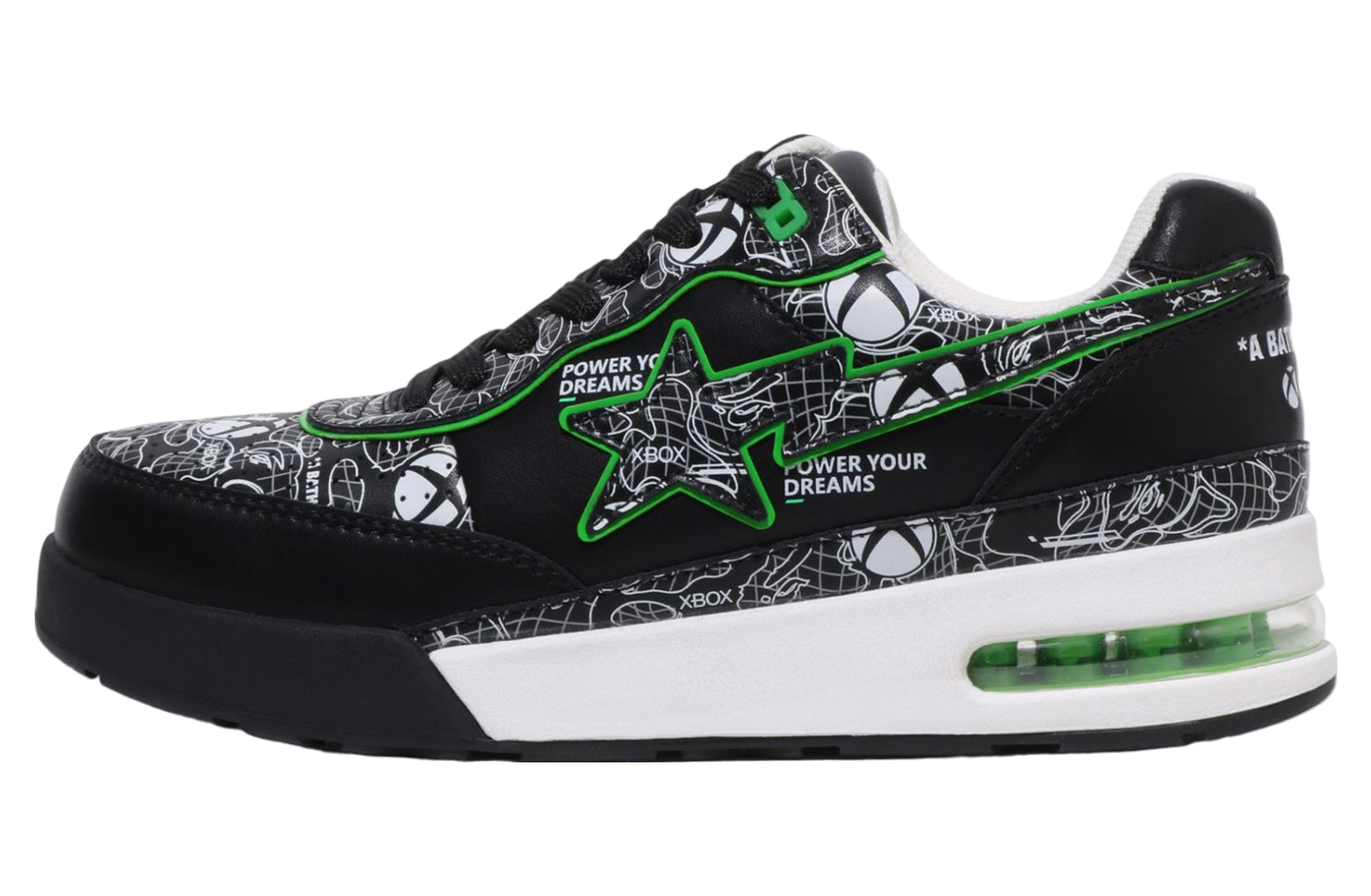 Road Sta Bape X Xbox Camo Black