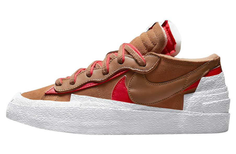 sacai x Nike Blazer Low British Tan
