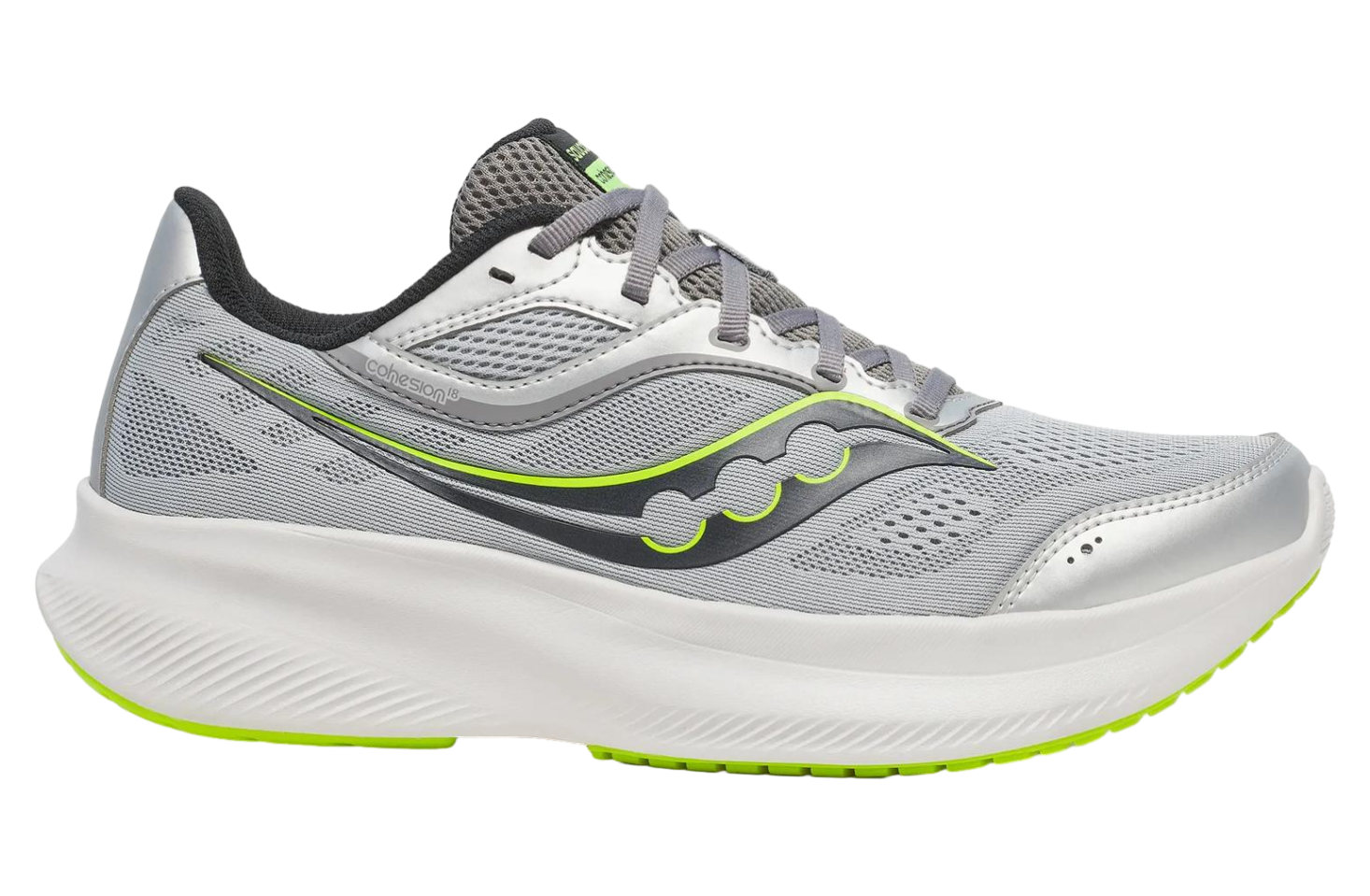 Saucony Cohesion 18 Silver / Citron