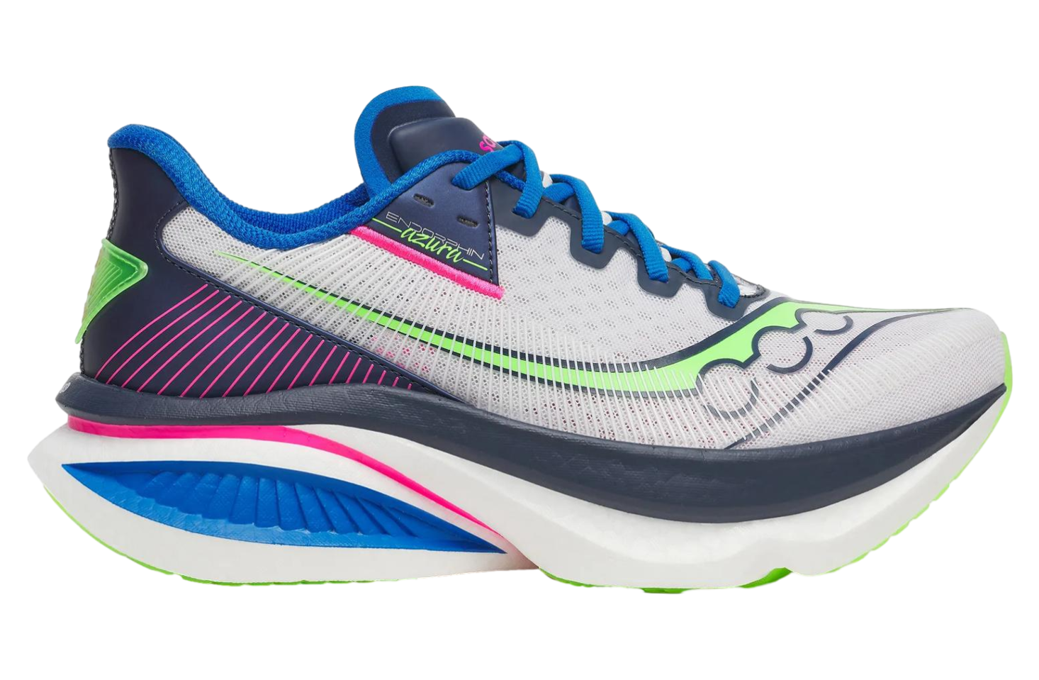 Saucony Endorphin Azura White / Navy