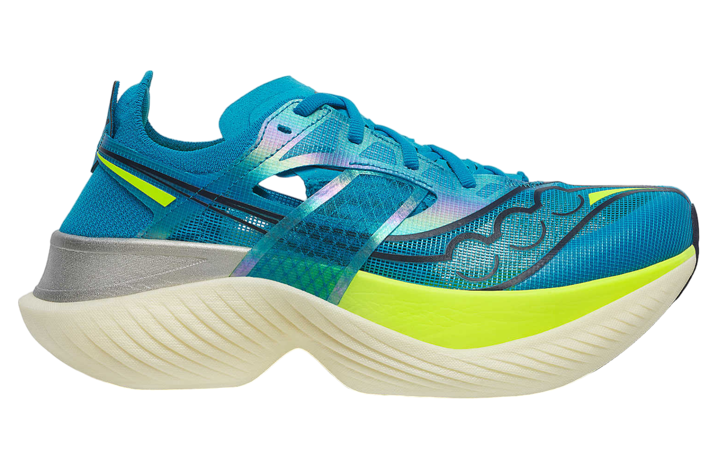 Saucony Endorphin Elite Viziblue / Citron