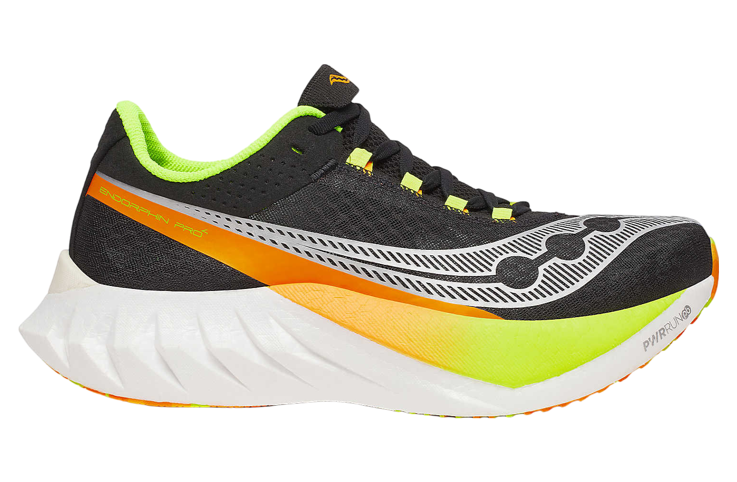 SAUCONY ENDORPHIN PRO４25.0㎝【極美品】 Women's Saucony Endorphin Pro 4, White/Silver, 8.5 B Medium