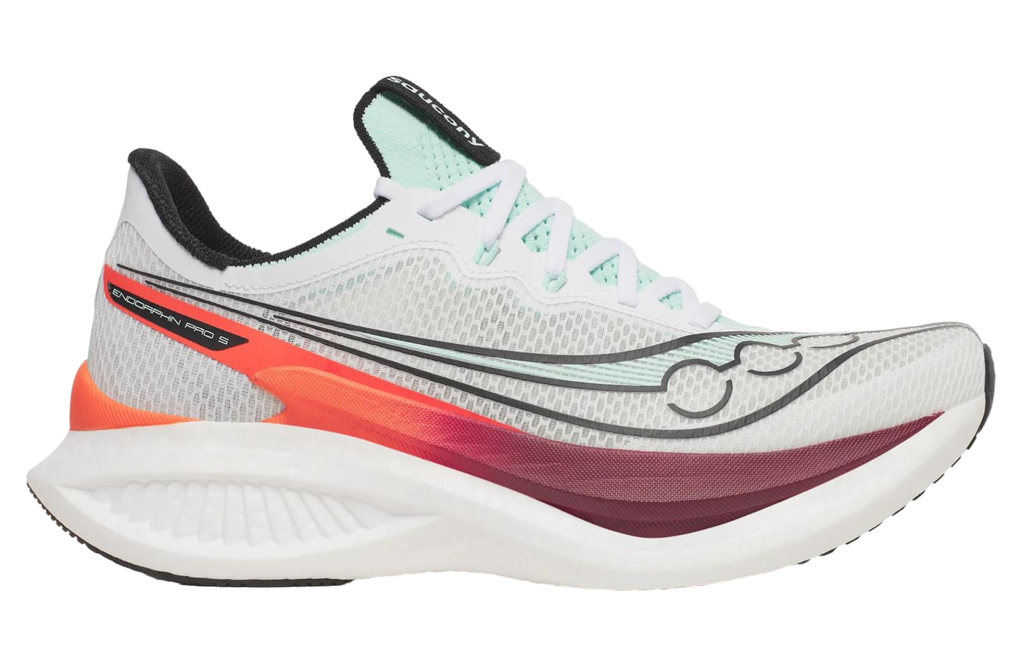 Saucony Endorphin Pro 5 White / Crimson
