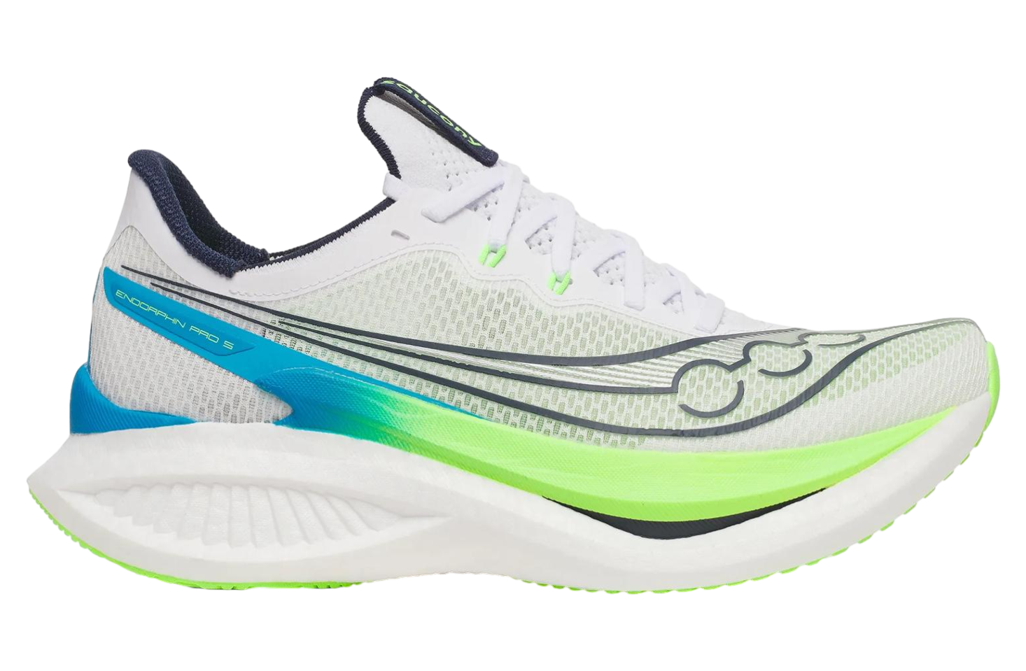 Saucony Endorphin Pro 5 White / Slime
