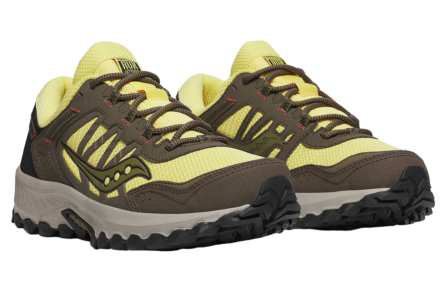 Saucony Grid Peak Yellow / Walnut