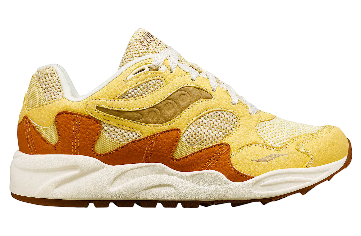 Saucony Grid Shadow 2 Mushroom Mustard / Tan