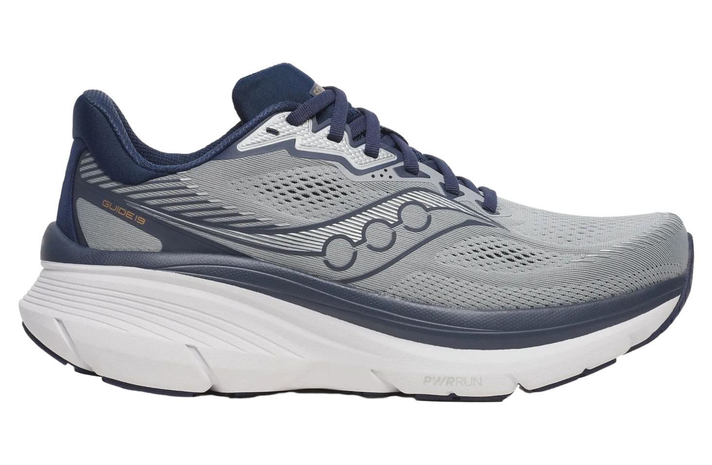 Saucony Guide 19 Extra Wide Fossil / Navy