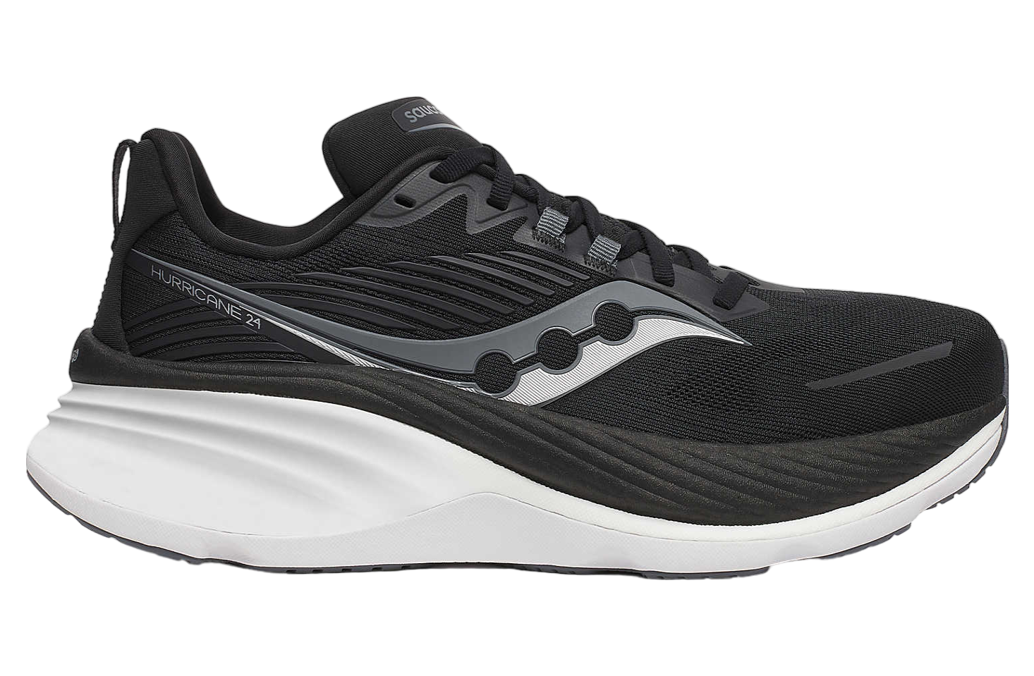 Saucony Hurricane 24 Black / Carbon