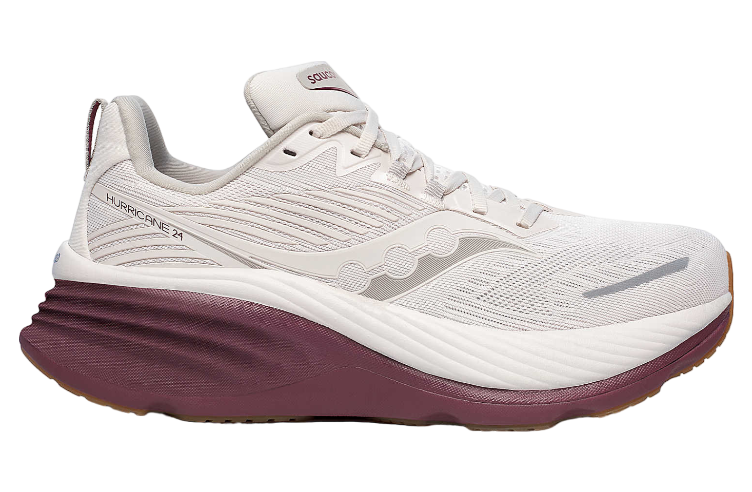 Saucony Hurricane 24 Moon / Currant