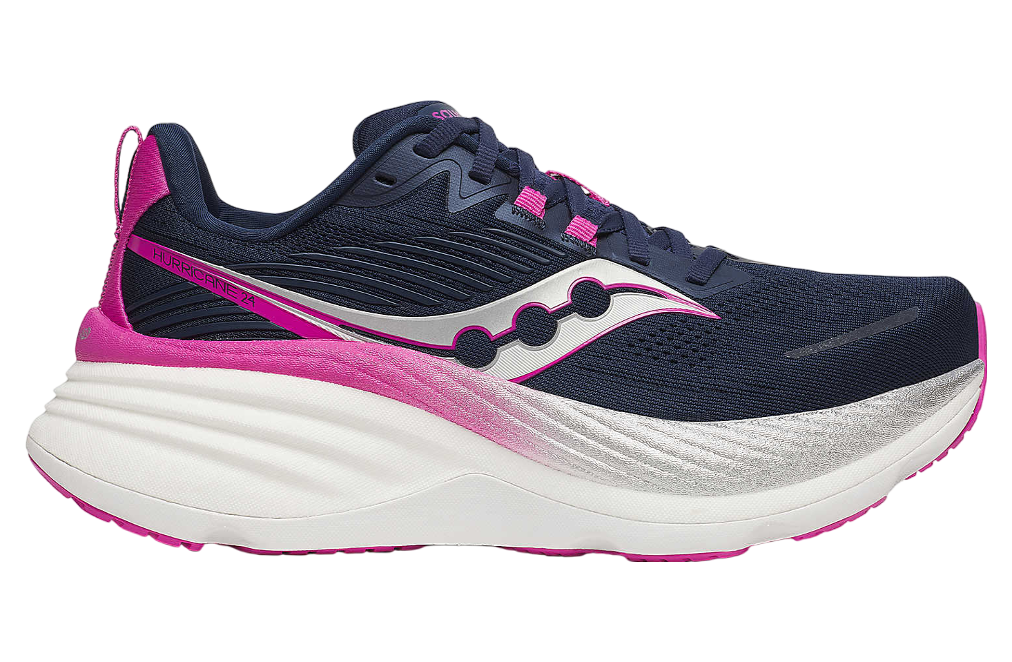 Saucony Hurricane 24 WMNS Navy / Fuchsia