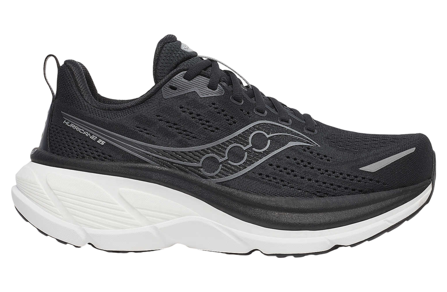 Saucony Hurricane 25 Black / White