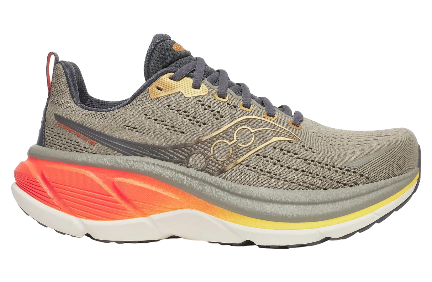Saucony Hurricane 25 Laurel / Fire