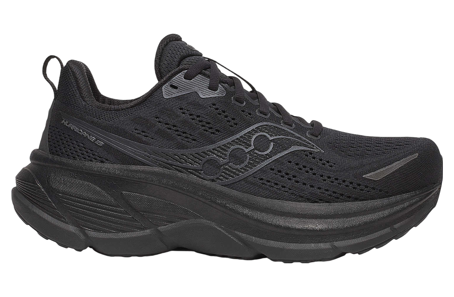 Saucony Hurricane 25 Triple Black