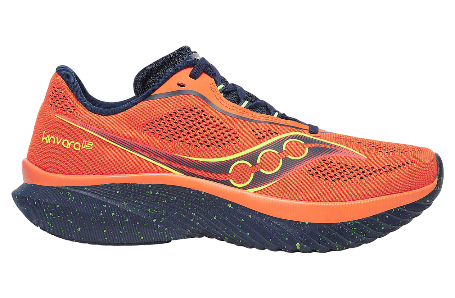 Saucony Kinvara 15 Solar Pepper / Navy