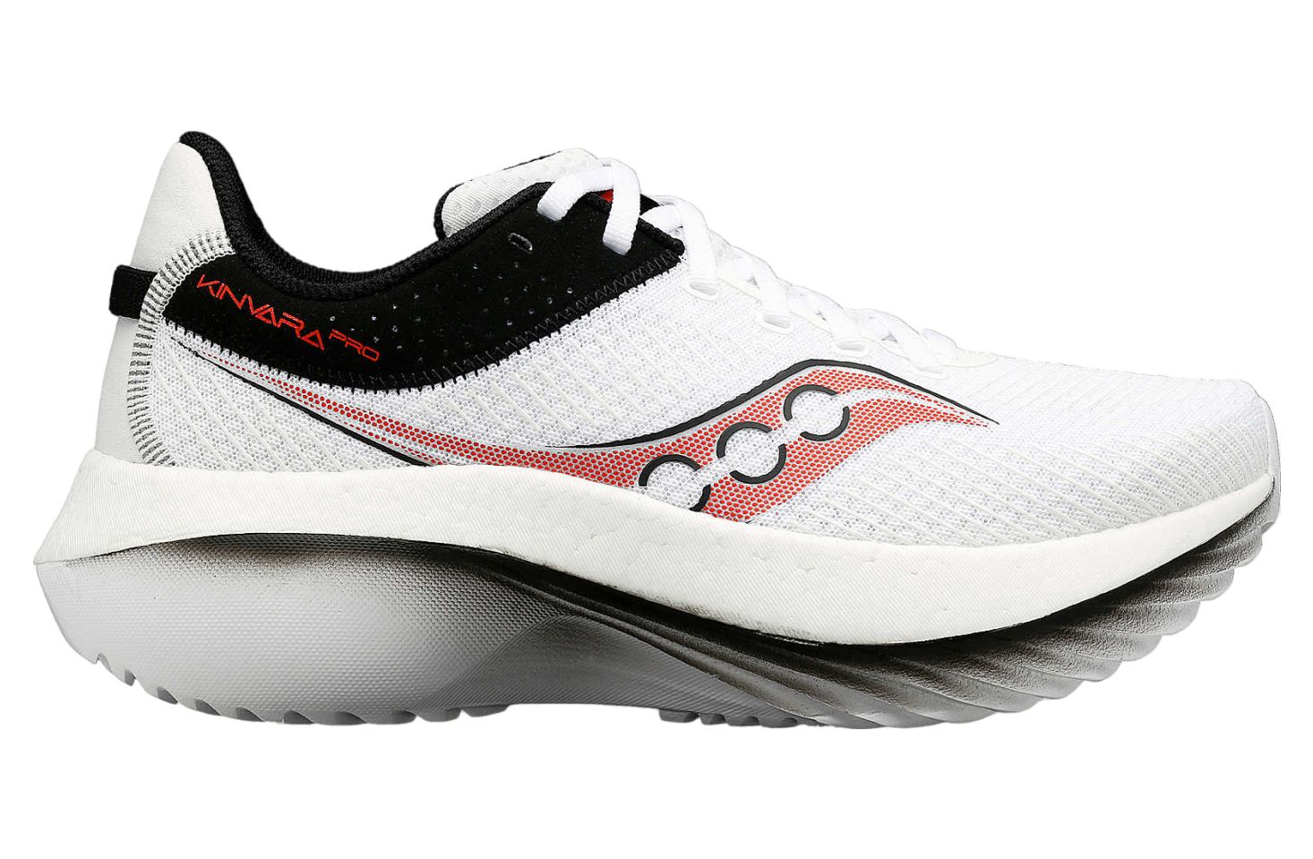 Saucony Kinvara Pro White / Infrared