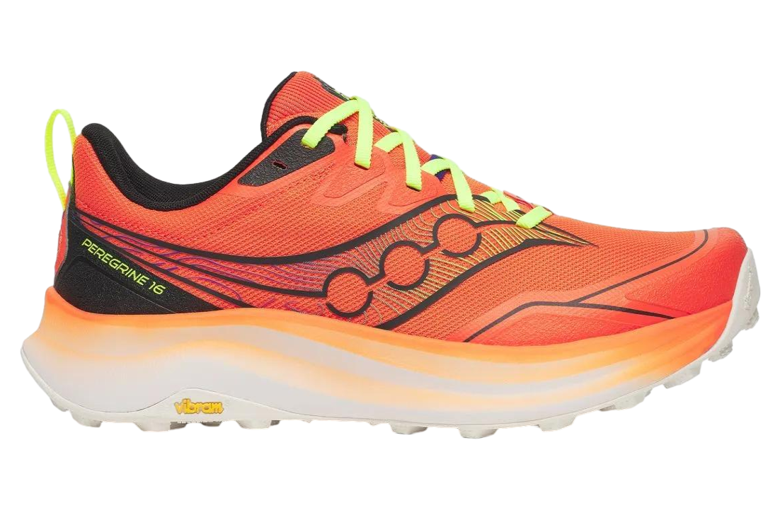 Saucony Peregrine 16 Fire / Black
