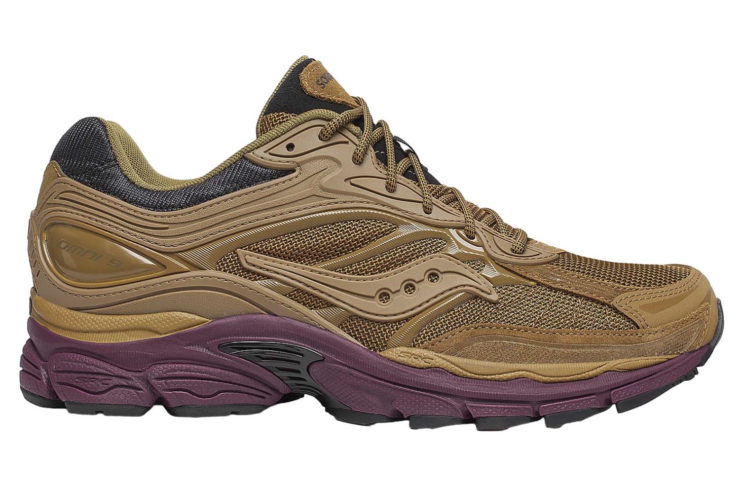 Saucony Progrid Omni 9 Armor Brown / Wine