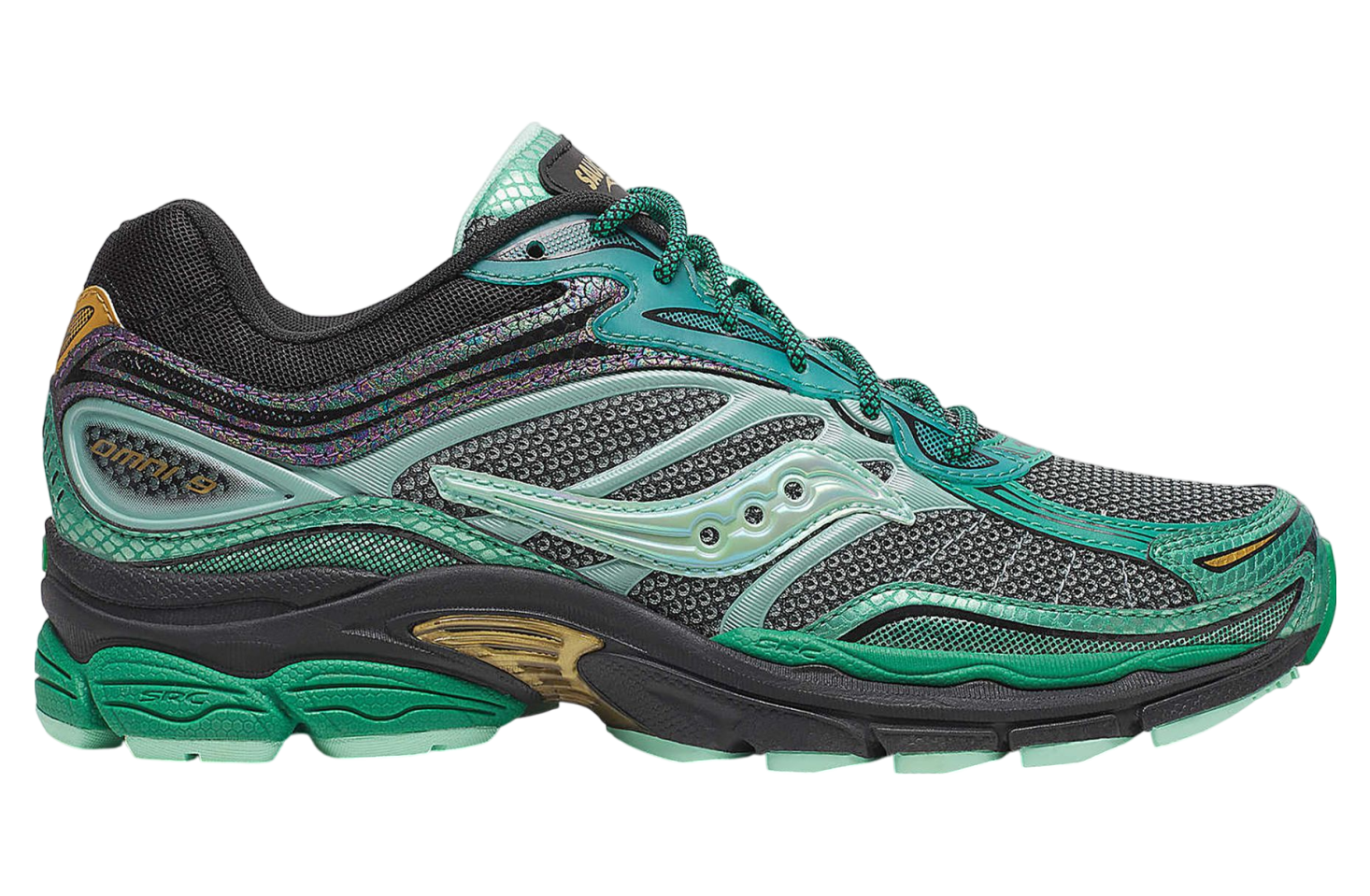 Saucony Progrid Omni 9 Green Glowa